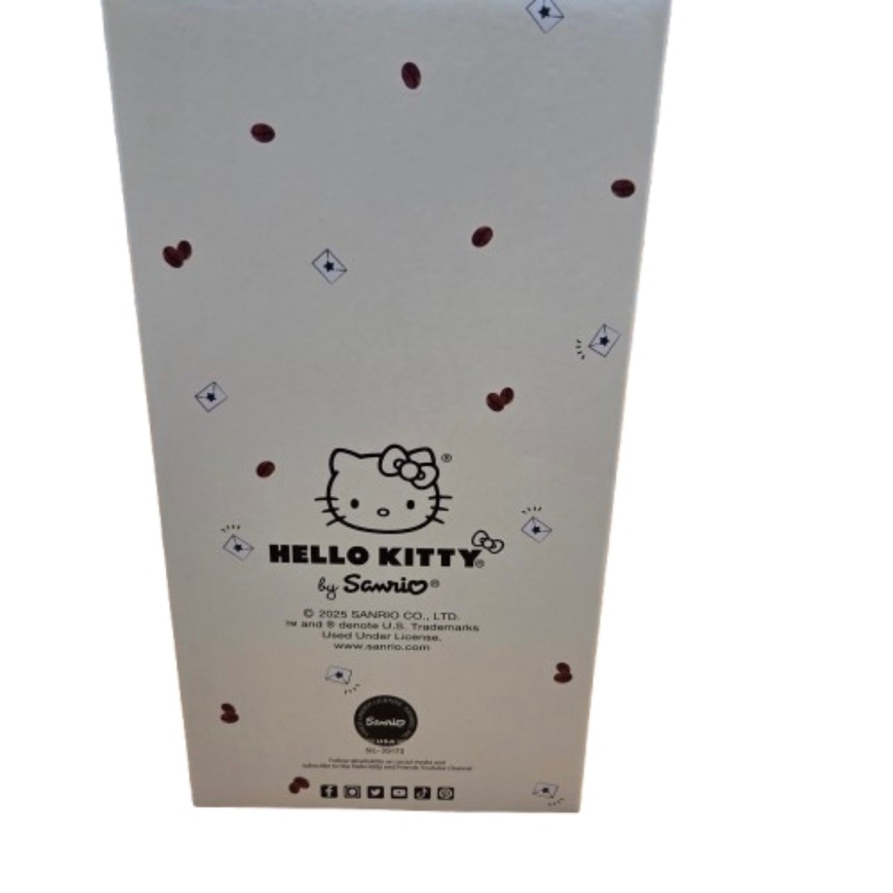 New In Box Limited Edition 2025 Hello Kitty Barista Starbucks Plush Toy - Picture 7 of 10